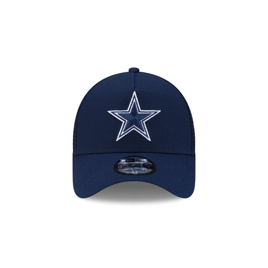 Dallas Cowboys Side Script 9FORTY A-Frame Trucker Hat