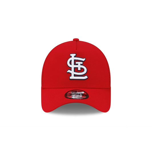 St. Louis Cardinals Side Script 9FORTY A-Frame Trucker Hat