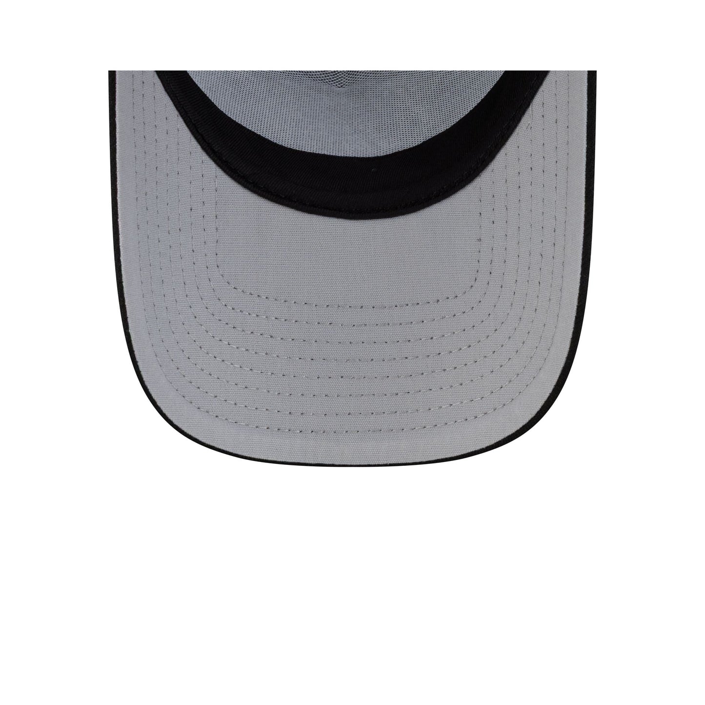 New York Knicks Side Script Black 9FORTY A-Frame Trucker Hat