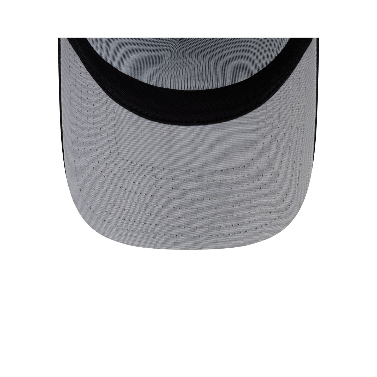 Chicago Cubs Side Script Black 9FORTY A-Frame Trucker Hat