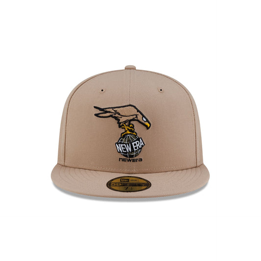 Rodrigo Roji x New Era Cap Soccer Khaki 59FIFTY Fitted Hat