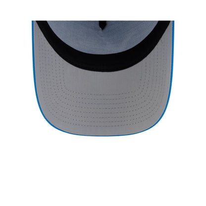 Detroit Lions Side Script 9FORTY A-Frame Trucker Hat