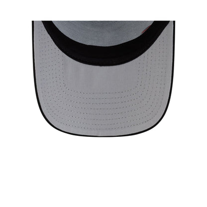 Seattle Mariners Side Script Black 9FORTY A-Frame Trucker Hat