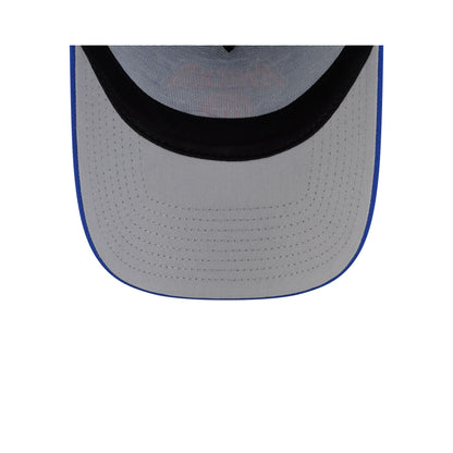 New York Knicks Side Script 9FORTY A-Frame Trucker Hat