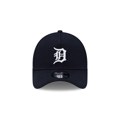 Detroit Tigers Side Script 9FORTY A-Frame Trucker Hat