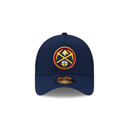 Denver Nuggets Side Script 9FORTY A-Frame Trucker Hat