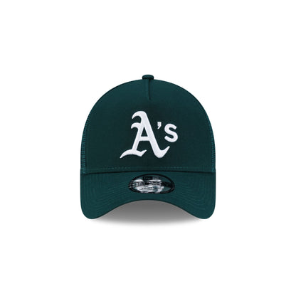 Athletics Side Script 9FORTY A-Frame Trucker Hat