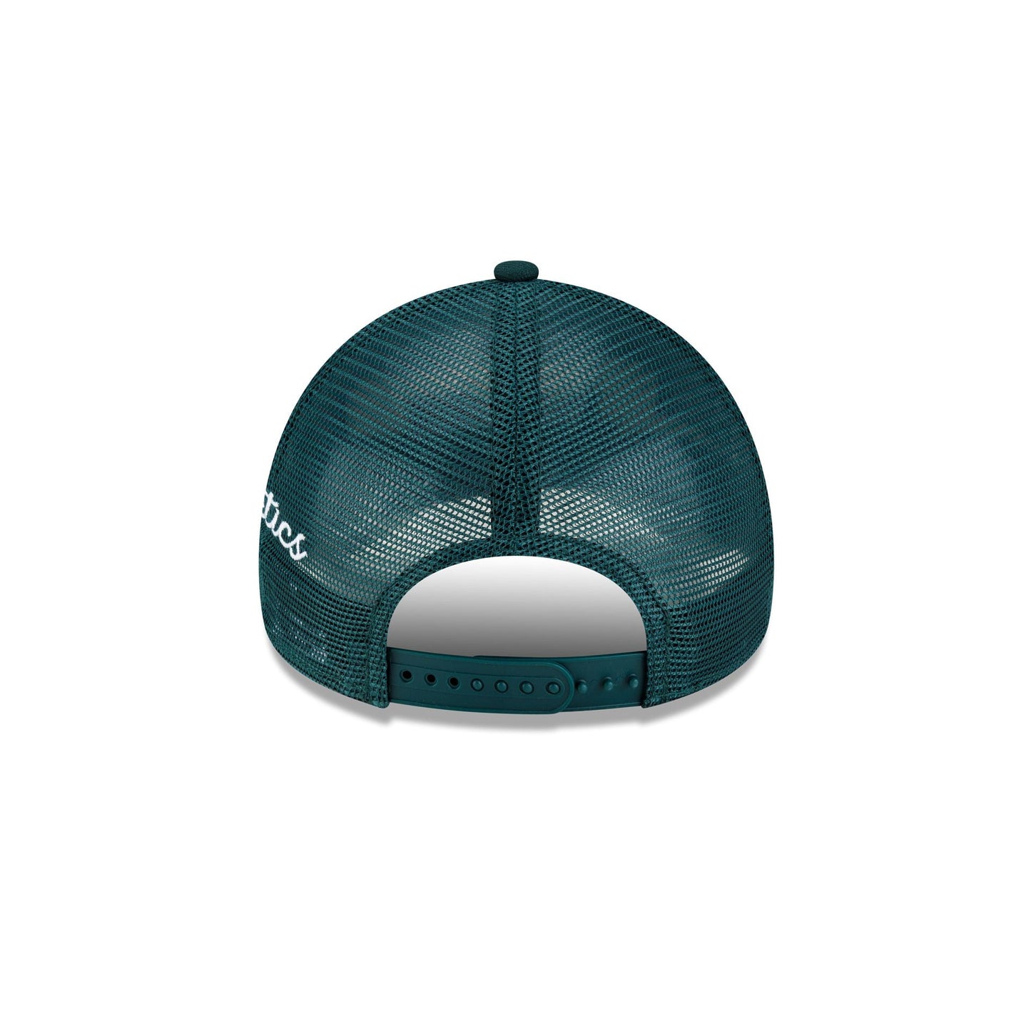 Athletics Side Script 9FORTY A-Frame Trucker Hat