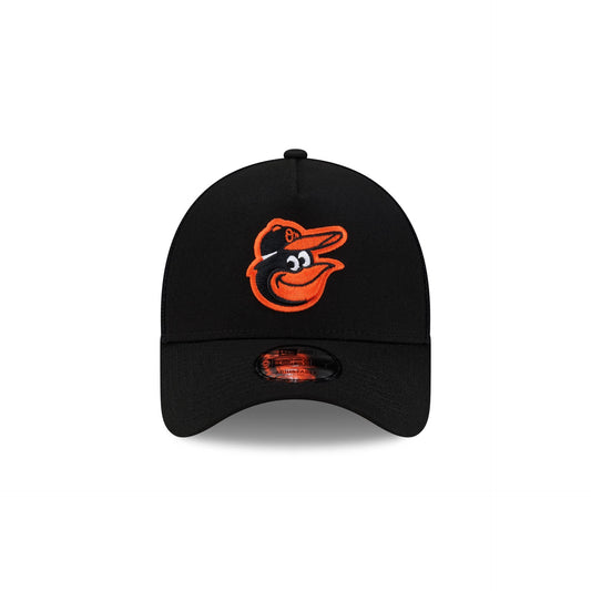 Baltimore Orioles Side Script 9FORTY A-Frame Trucker Hat