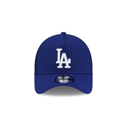Los Angeles Dodgers Side Script 9FORTY A-Frame Trucker Hat