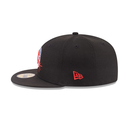 Deportivo Toluca FC Wordmark Side 59FIFTY Fitted Hat