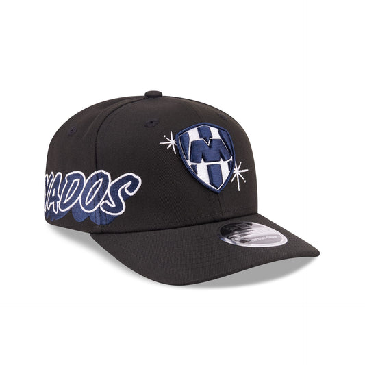 Rayados Wordmark Side 9SEVENTY Stretch-Snap Hat