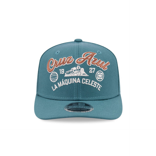 Cruz Azul Scripts Green 9SEVENTY Stretch-Snap Hat