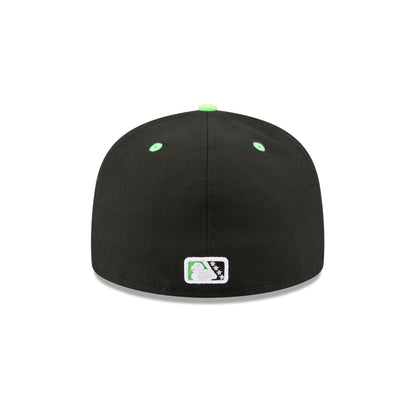 Erie SeaWolves Theme Night Black Neon 59FIFTY Fitted Hat