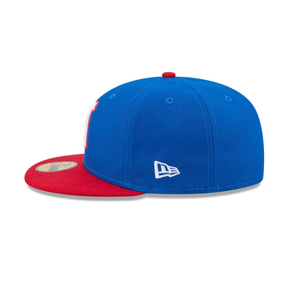 Rocket City Trash Pandas Theme Night Blue 59FIFTY Fitted Hat
