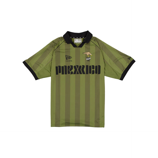 Rodrigo Roji x New Era Cap Soccer Olive Green Jersey