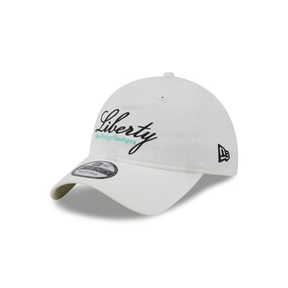 New York or Nowhere x New York Liberty Script White 9TWENTY Adjustable Hat