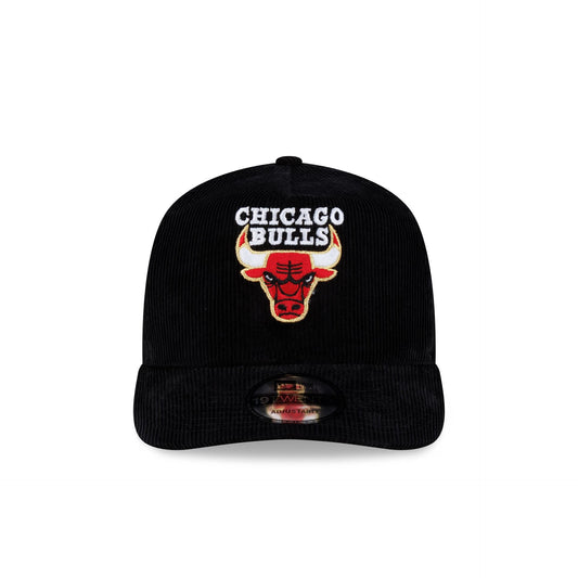 Chicago Bulls 1998 Finals Black & Gold Corduroy 19TWENTY Adjustable Hat