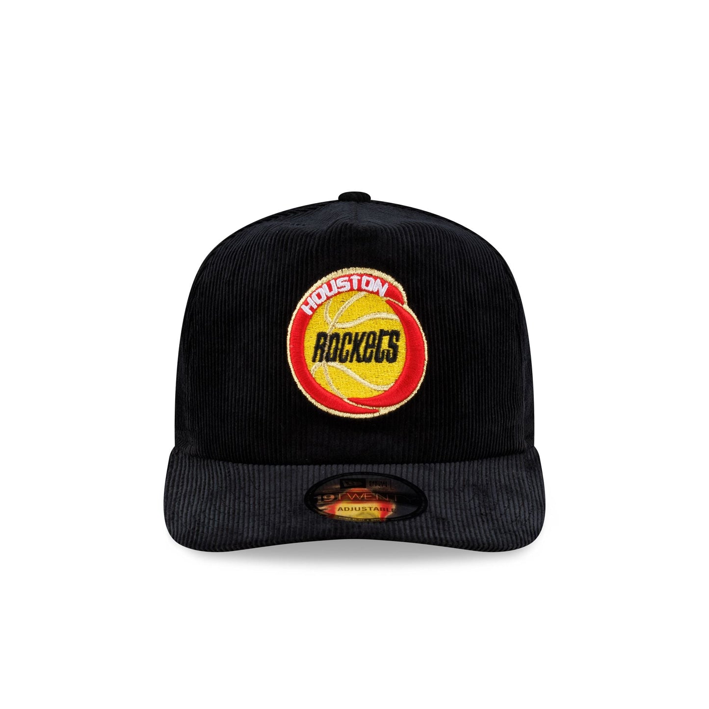 Houston Rockets 1995 Finals Black & Gold Corduroy 19TWENTY Adjustable Hat