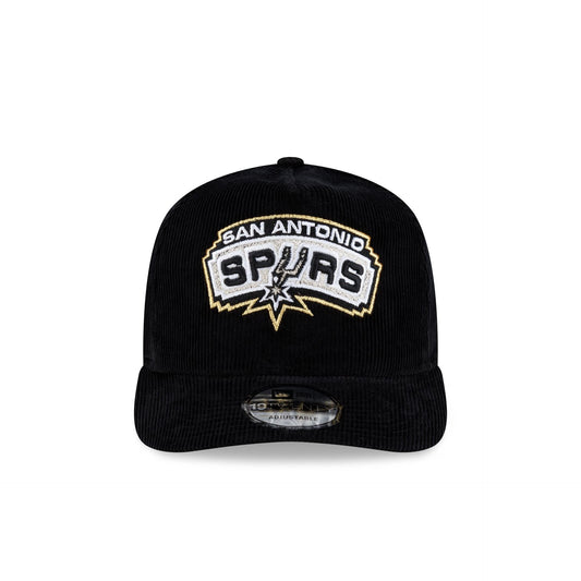 San Antonio Spurs 2003 Finals Black & Gold Corduroy 19TWENTY Adjustable Hat