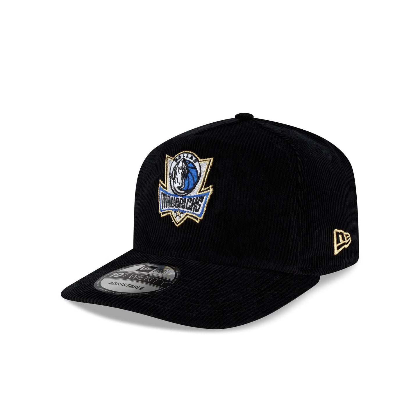 Dallas Mavericks 2011 Finals Black & Gold Corduroy 19TWENTY Adjustable Hat