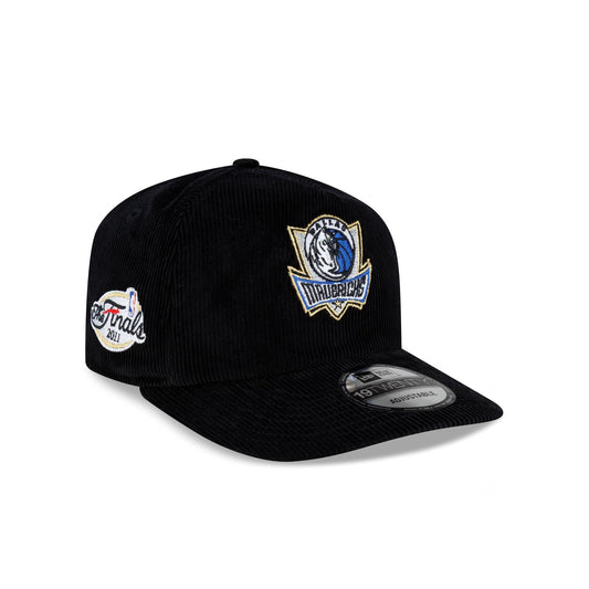 Dallas Mavericks 2011 Finals Black & Gold Corduroy 19TWENTY Adjustable Hat
