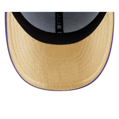 Los Angeles Lakers 2010 Finals Black & Gold 59FIFTY Fitted Hat