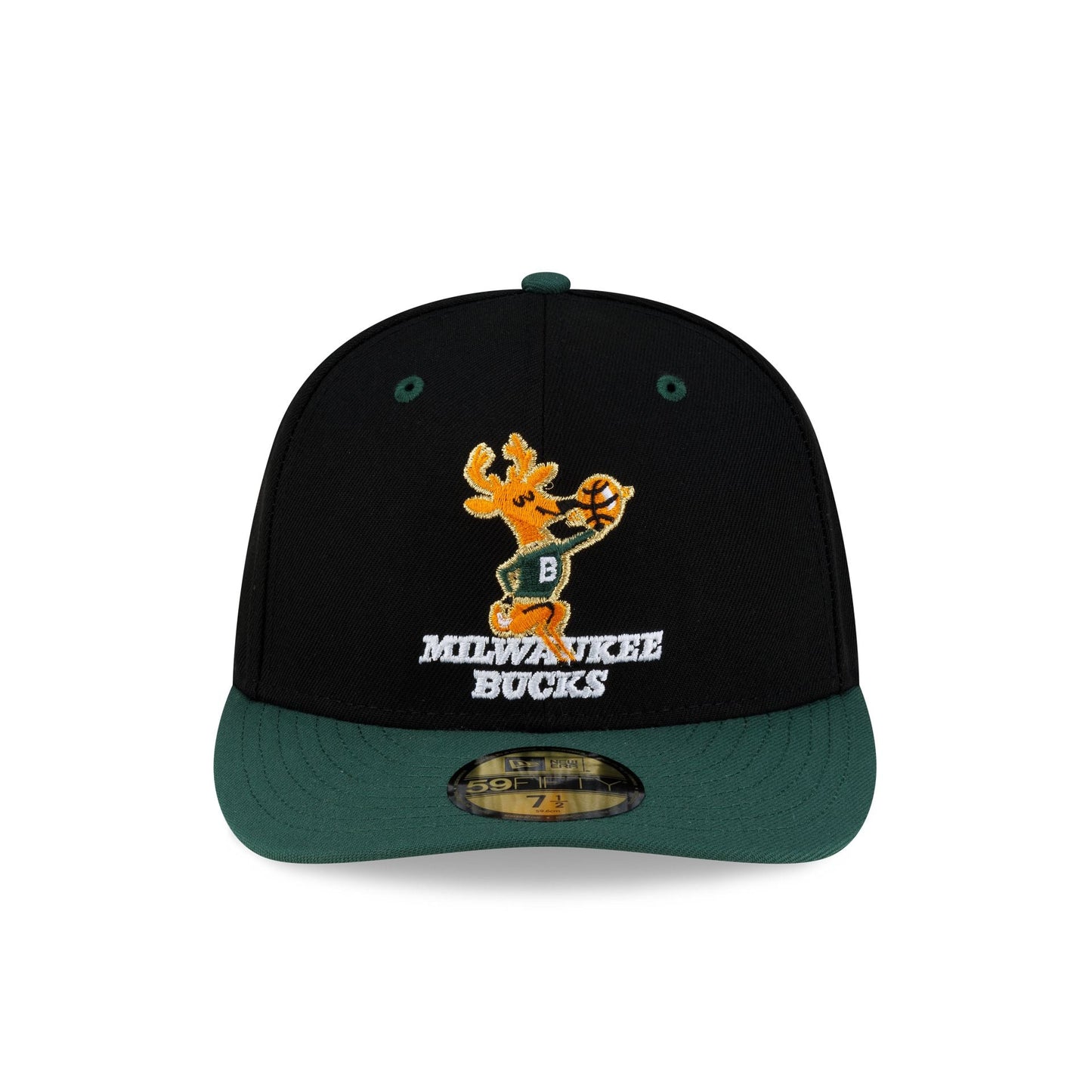 Milwaukee Bucks 1971 Finals Black & Gold 59FIFTY Fitted Hat