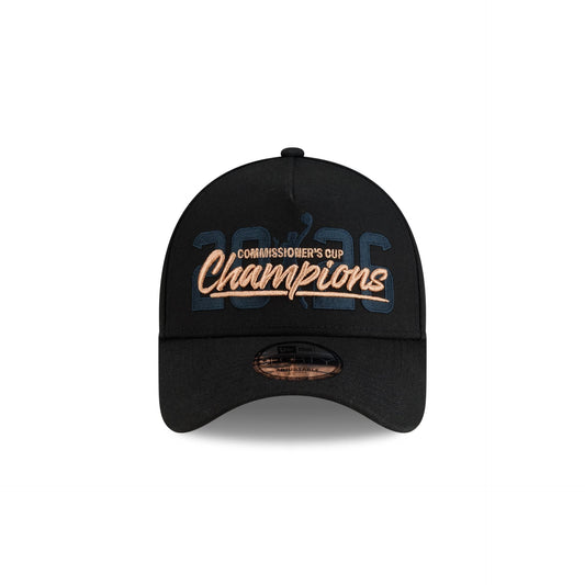 New York Liberty 2026 WNBA Commissioner's Cup Champions 9FORTY A-Frame Snapback Hat